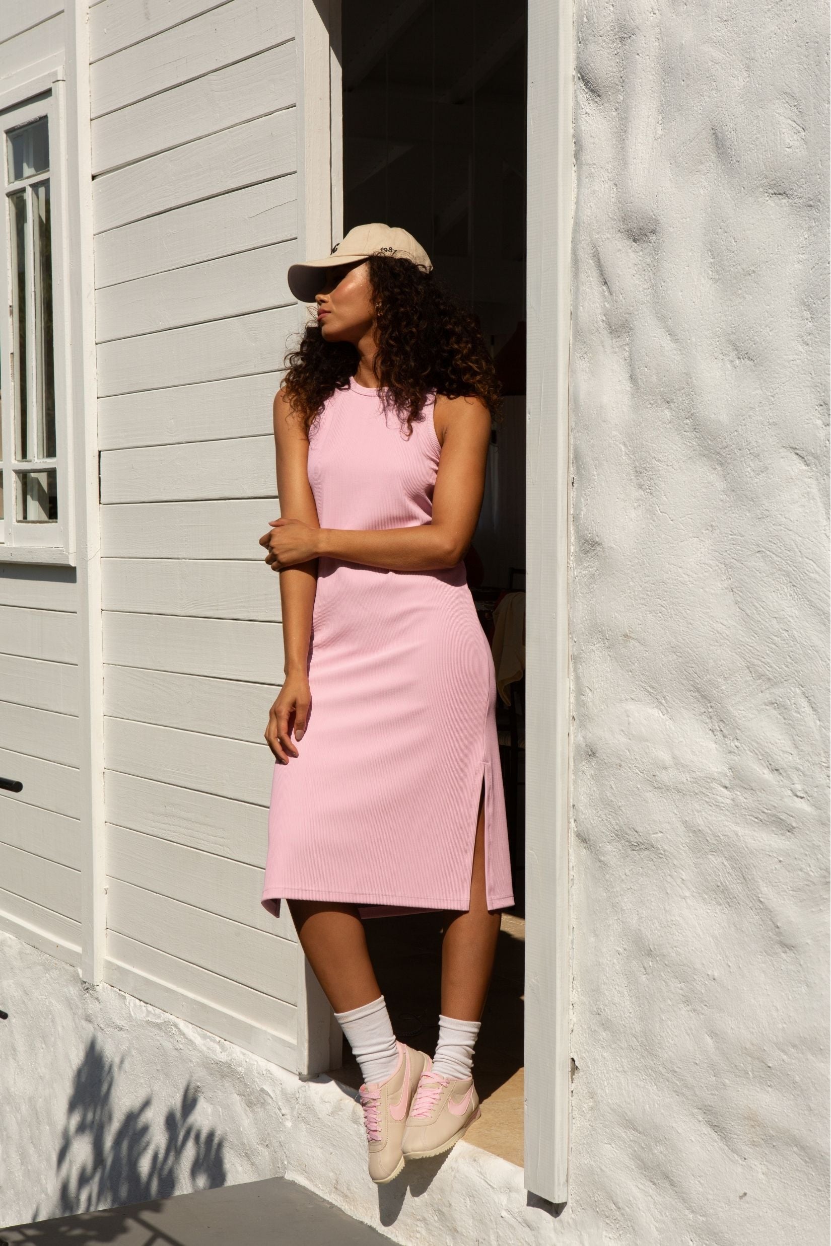 Vestido Aria Canelado