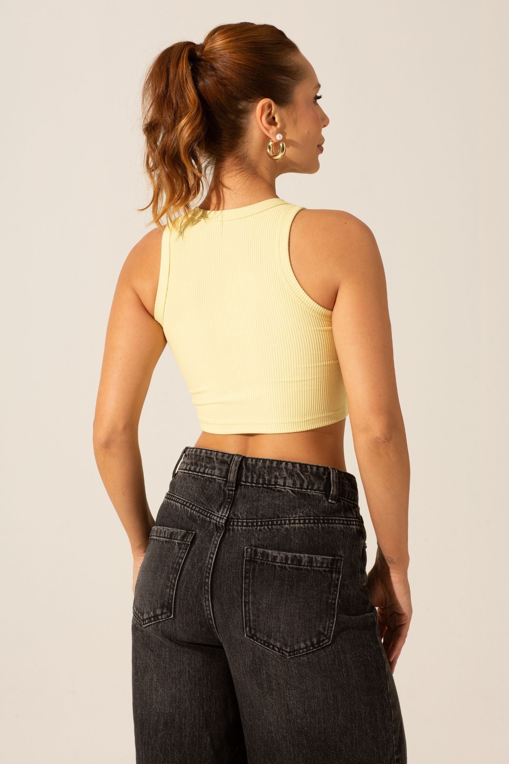 Cropped Aria Canelado Butter