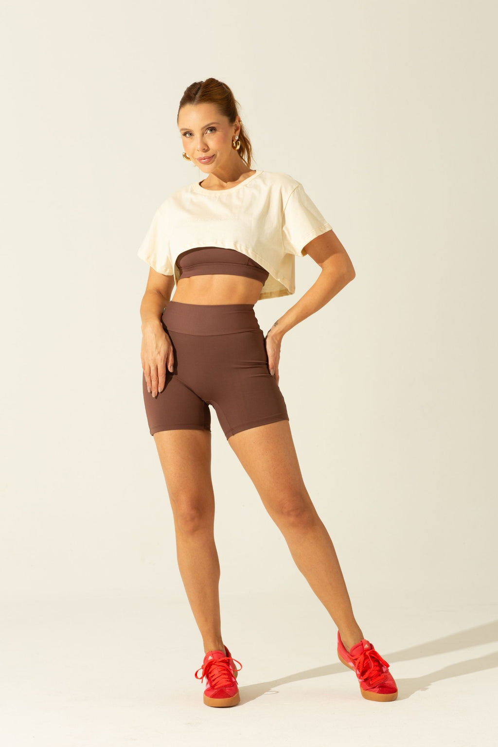 Cropped Luaré Off White