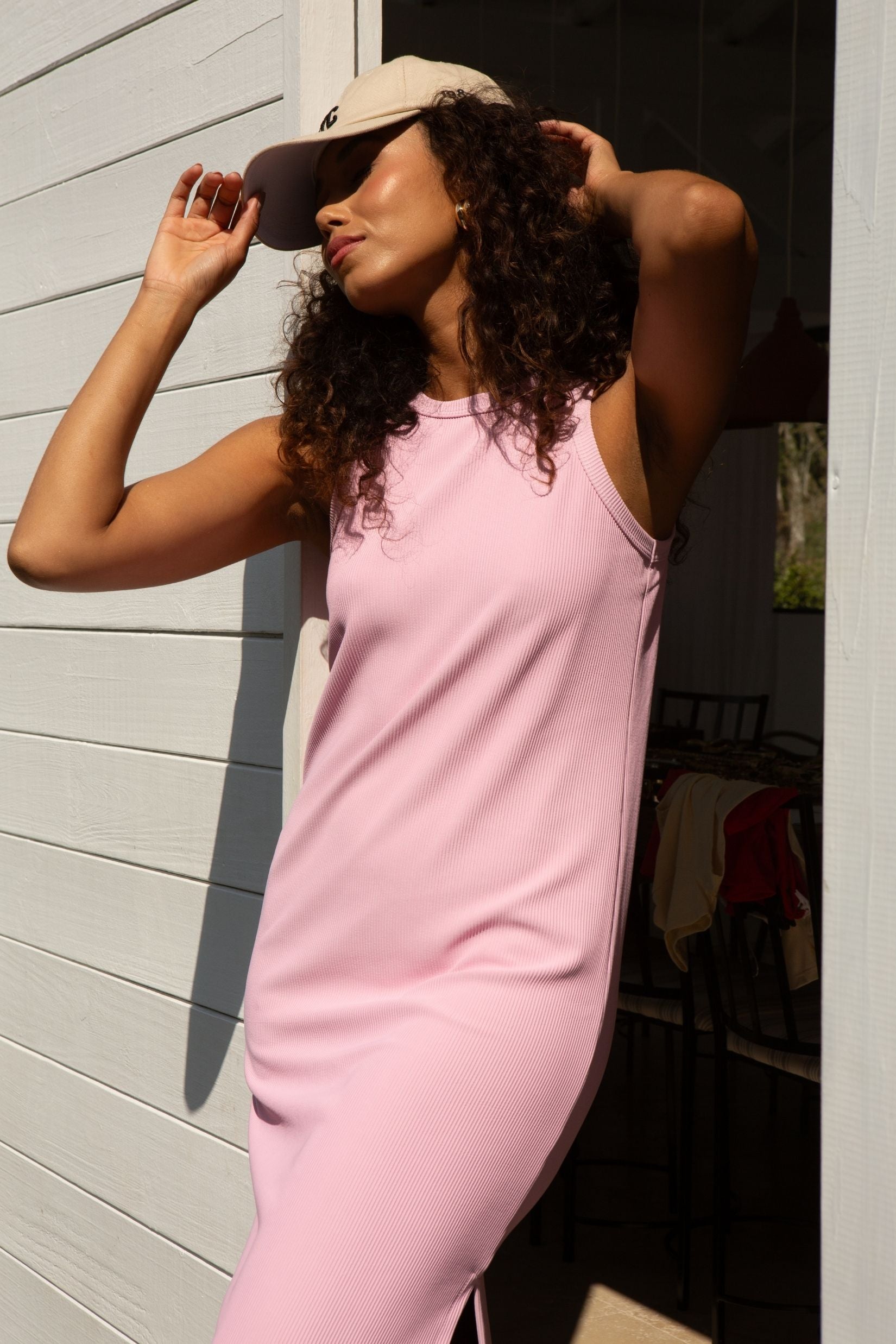 Vestido Aria Canelado